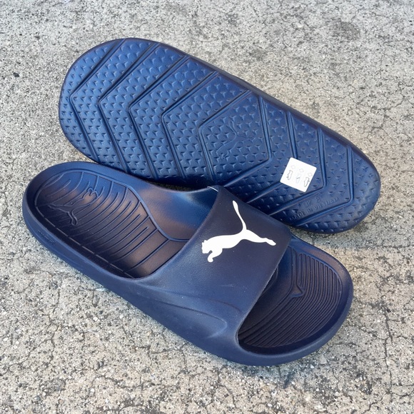 PUMA DIVECATE SLIDE DARK NAVY BLUE - Picture 4 of 6
